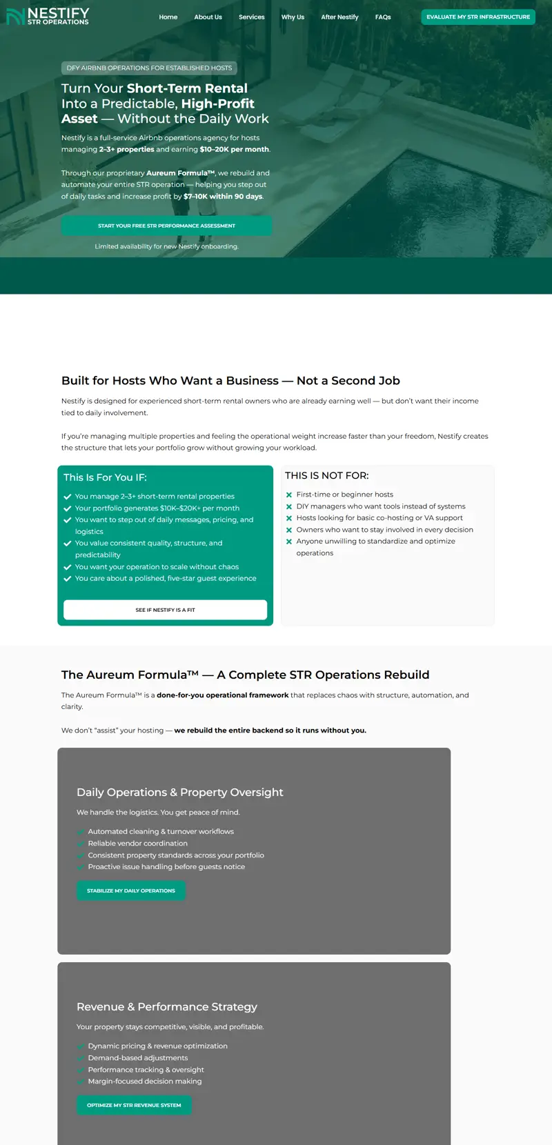Nestify website