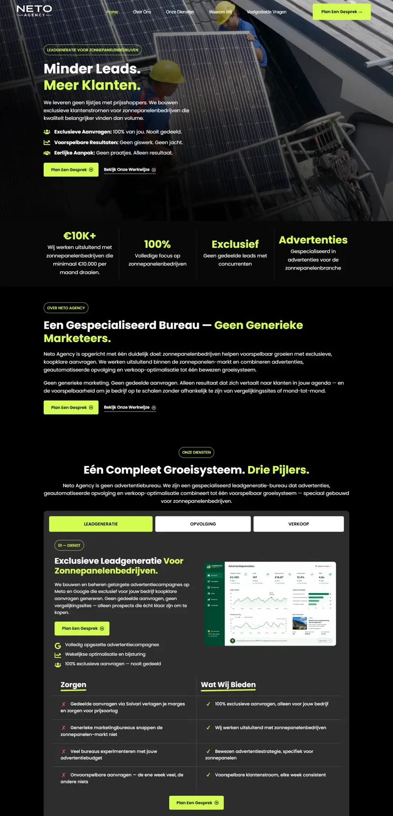 Neto Agency website